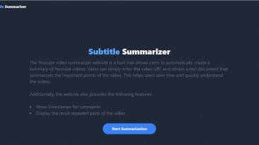 YouTube Summarizer