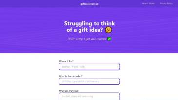 Gift Assistant.io